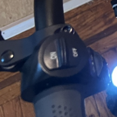 Light switch for Q30 electric scooter(Please pay attention to the difference between new model and old model!)