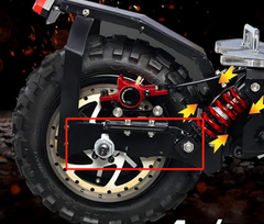 Soporte trasero para scooters Q06Pro