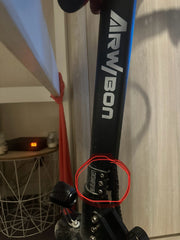 Pour vis de guidon inférieures de scooter Q30.