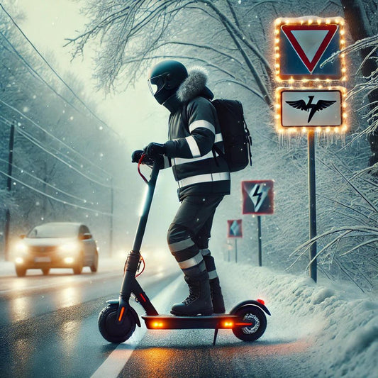 What Should I Pay Attention to When Riding an Electric Scooter in Winter? - Electric Scooter 