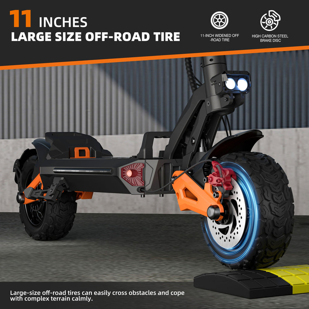 J26 Electric Scooter for Adults Dual Drive 3200W Motors