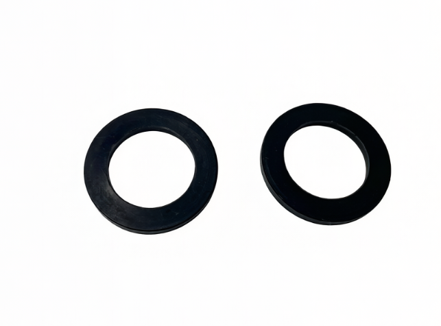 A pair rubber sleeves for the steering column of the Q13Pro electric scooter.